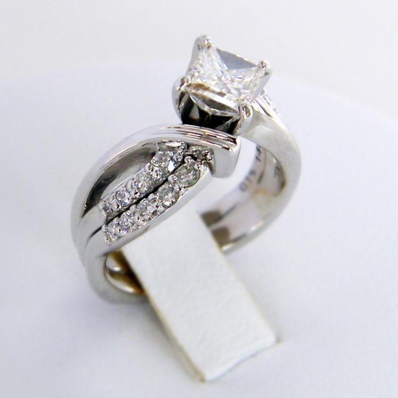 Square Cocktail Ring For Men And Women