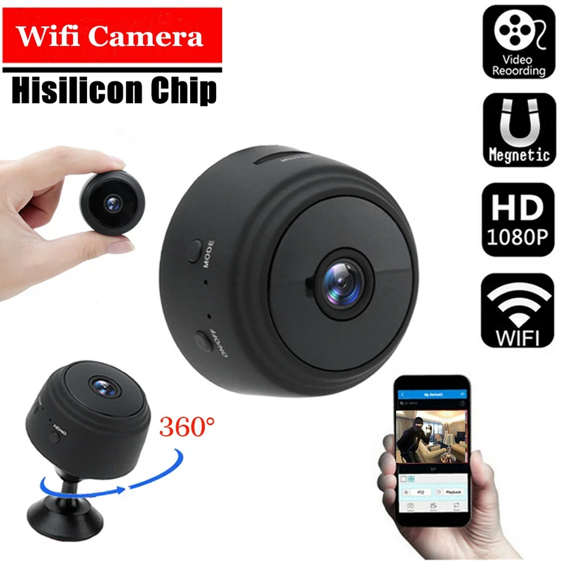 Wireless Wifi Camera With Sensori Night Vision