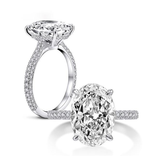 Classic 4.5CT Oval Cut Ring