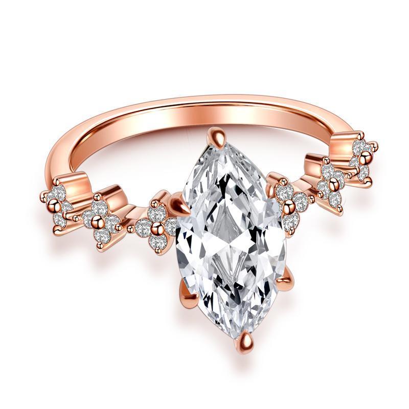 5 Carat Marquise Cut Classic Engagement Ring